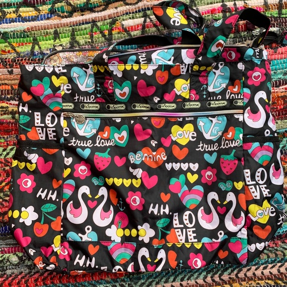 LeSportsac x Tokidoki Travel Bag - Picture 1 of 2